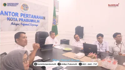 Menuju Tata Ruang Berkelanjutan, Kantah Prabumulih dan PUPR Bahas Revisi RTRW