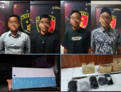 Rusak Bangunan MBG Madrasah, Empat Pria di Suralaga Diciduk Polisi