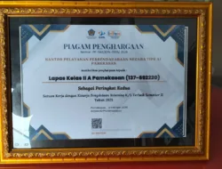 Sinergi dan Akuntabilitas Berbuah Prestasi, Lapas Pamekasan Peringkat II Satker Terbaik