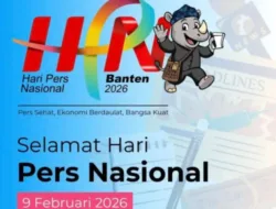 Banten Tuan Rumah Peringatan Hari Pers Nasional 2026