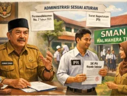 Masa Jabatan Berakhir, Cabang Dinas Pastikan Pergantian Kepala SMAN 6 Haltim Legal