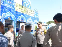 Cek Kesiapan Pos Pelayanan Operasi Ketupat Seulawah 2026, Kapolres Pidie Tinjau Langsung