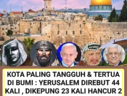 Sejarah Panjang Yerusalem, Kota Suci yang Diperebutkan Ribuan Tahun