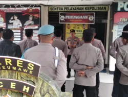 Apel  Polsek Dewantara, Kapolsek Tekankan Disiplin, Kebersihan dan Pelayanan Prima