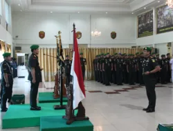 Regenerasi Kepemimpinan Berjalan Dinamis, Danrem 044/Gapo Hadiri Sertijab Strategis Kodam II/Sriwijaya