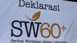 SW 60+ Jadi Wadah Wartawan Senior, Darwis Akbar: Momentum Tetap Berkarya di Usia Senja