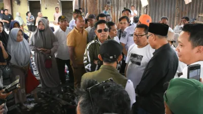 Kebakaran Pasar Pringgabaya Picu Aksi Cepat Pemkab Lombok Timur, Bantuan dan Relokasi Segera Disiapkan
