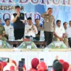 Wujudkan Presisi Polri, Polda Sumsel Kawal Aksi Damai 416 Buruh dan Gelar Potong Tumpeng Bersama di DPRD Sumsel