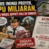 Dugaan Penipuan Proyek Libatkan Oknum Pejabat PALI, Warga Palembang Klaim Rugi Miliaran Rupiah
