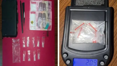 Polres Empat Lawang Bekuk Pengedar Sabu, 9 Paket Disita dari Lemari Pakaian