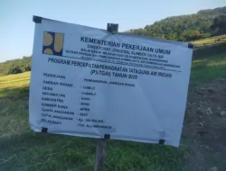 PROYEK IRIGASI Rp195 JUTA DI BONE DIDUGA GAGAL FUNGSI: AIR TAK MENGALIR, PETANI GAGAL PANEN
