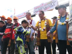 Dukung Potensi Prestasi Pemuda, Kapolda Sumsel Pimpin Flag Off Final Race Kejurnas Motoprix Lahat