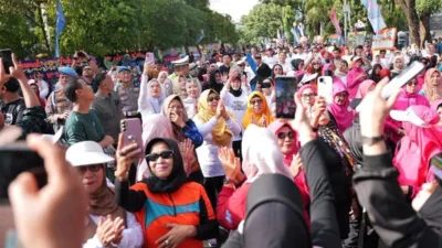 Polda Sumsel Resmikan Car Free Day di Lahat, Dorong Pemulihan Ekonomi dan UMKM