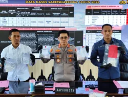 Periode Januari-Mei 2026, Polresta Magelang Ungkap 29 Kasus Narkoba