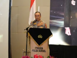 Rakerwas Itwasda 2026: Polda Sumatera Selatan Percepat Digitalisasi Sistem Pengawasan Kepolisian