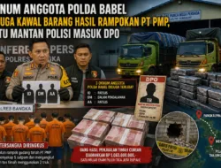 Skandal Perampokan Timah PT PMP: Tiga Oknum Polisi Diduga Kawal Truk Hasil Jarahan, Satu Eks Anggota Jadi DPO