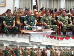 Kasrem 043/Gatam Hadiri Pembukaan KKDN Fakultas Strategi Pertahanan UNHAN RI