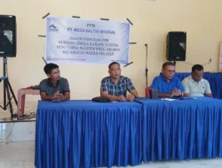 Dialog PPM Kemandirian Ekonomi, PT Mega Haltim Mineral Tampung Aspirasi Desa Waijoi dan Jikomoi