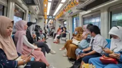 CFD Ampera Dongkrak Penumpang LRT Sumsel, Tembus 17.240 Orang dalam Sehari