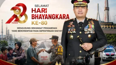Kapolres Cilegon Sampaikan Ucapan Hari Bhayangkara ke-80, Tekankan Semangat Pengabdian untuk Masyarakat