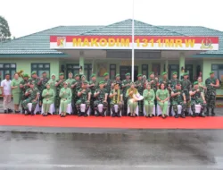 Danrem 132/Tadulako Kunker ke Kodim 1311/Morowali, Perkuat Soliditas dan Semangat Pengabdian Prajurit