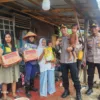 Hari Bhayangkara ke-80, Polri Tebar Kepedulian di Kampung Pemulung Sukawinatan