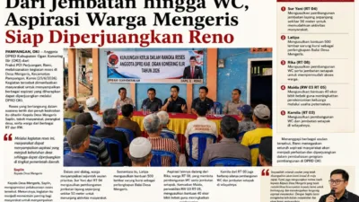 Reses DPRD OKI Disambut Antusias, Warga Mengeris Titip Harapan kepada Reno