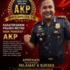 SELAMAT & SUKSES POLRES METRO ATAS KENAIKAN PANGKAT DARI IPTU MENJADI AKP RIZKY D. CAHYO, S.Tr.K., S.I.K