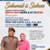 Momen Haru & Penuh Makna: Setelah Naik Pangkat, Kasat Reskrim Rizky Dwi Cahyo Dimandikan Kembang oleh Kapolres Kota Metro