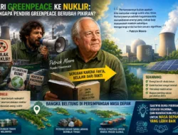 Dari Greenpeace ke Pendukung Nuklir: Mengapa Patrick Moore Berubah Pikiran?