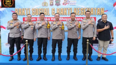 Bhayangkari Sumsel Perkuat Misi Kemanusiaan Polri Melalui Bakti Sosial dan Kesehatan Massal