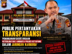Tiga Anggota Polres Ketapang Diduga Terlibat Kasus Narkotika, Publik Tunggu Transparansi dan Kepastian Hukum