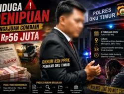 Oknum ASN PPPK OKU Timur Dilaporkan atas Dugaan Penipuan Bantuan Combine Harvester, Kerugian Korban Capai Rp56 Juta