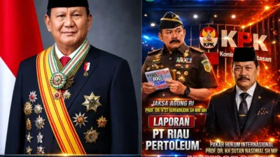 Dugaan Korupsi Rp3,5 Triliun di PT Riau Petroleum Jadi Sorotan, Prof. Sutan Nasomal: Penegakan Hukum Harus Transparan dan Berkeadilan