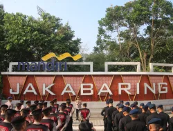 Wujudkan Lingkungan Aman, Sehat, Resik, dan Indah, Polda Sumsel Gelar Aksi Bersih di Jakabaring