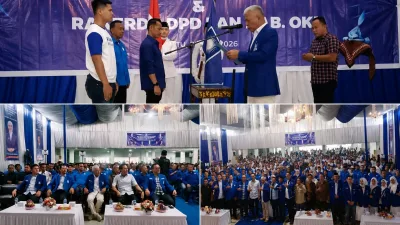 PAN OKI Konsolidasikan Kekuatan, Relawan Iskandar SE Resmi Dilantik