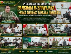 Perkuat Sinergi dan Kolaborasi, Pangdam II/Sriwijaya Terima Audiensi Yayasan Dhekarta