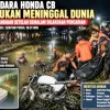 Pencarian Semalam Berakhir Duka, Pengendara Honda CB Ditemukan Tewas di Irigasi Batanghari
