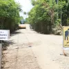 Jaga Keselamatan Petani, Satgas TMMD ke-129 Pasang Portal dan Rambu Imbauan di Lokasi Pengerasan Jalan
