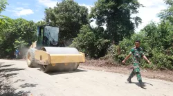 Jalan Diperlebar dan Diperkeras, Progres TMMD 129 Capai 93 Persen