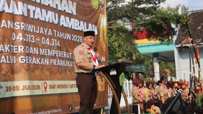 Kepala Disdikbud Metro Ajak Pramuka Bijak Bermedia Sosial dan Jauhi Perilaku Negatif 