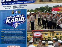 Polantas Karib Jadi Semangat Baru Satlantas Polres OKI, Kedepankan Pelayanan Humanis dan Berintegritas