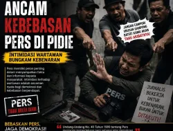 Diduga Diintimidasi Saat Minta Konfirmasi, Wartawan di Pidie Soroti Kebebasan Pers