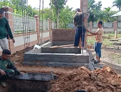 Satgas TMMD Kodim 0102/Pidie Kebut Pembangunan 5 Unit MCK, Hadirkan Sanitasi Layak bagi Warga Desa Lhok Panah dan Blang Cot