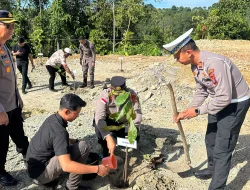 Kapolres Nagan Raya Pimpin Gerakan Green Policing Demi Masa Depan Lingkungan yang Lestari
