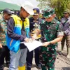 Danrem 043/Gatam Tinjau Lokasi Cetak Sawah Rakyat di Kampung Ringin Sari, Tulang Bawang