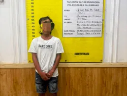 Tindak Lanjut Aduan Warga, Satresnarkoba Polrestabes Palembang Tangkap Pengedar Sabu di Jakabaring
