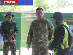 Kunjungi Posko, Dansatgas TMMD ke-129 Kodim 0102/Pidie: Posko Sebagai Pusat Kendali Kegiatan