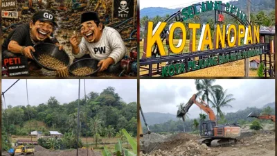 Ironi Kotanopan. Kampung Para Tokoh Besar yang Dilecehkan Mafia Tambang Ilegal