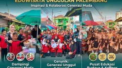 Dampingi Generasi Muda, Lurah 26 Ilir Satu Dorong Kampung Wisata Gerunik Bangkit Jadi Eduwisata Unggulan Palembang